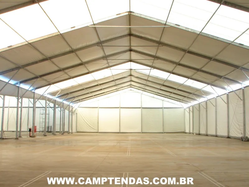 Aluguel de tendas para armazenagem