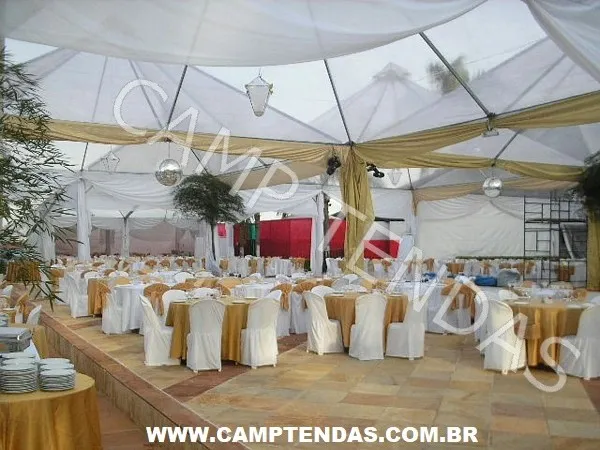 Locação de tendas