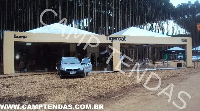 Locação de tendas para armazenagem