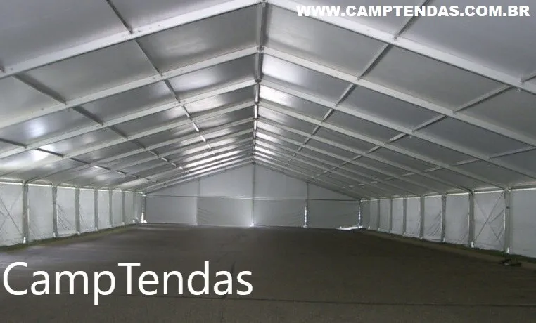 Locação de tendas para armazenagem