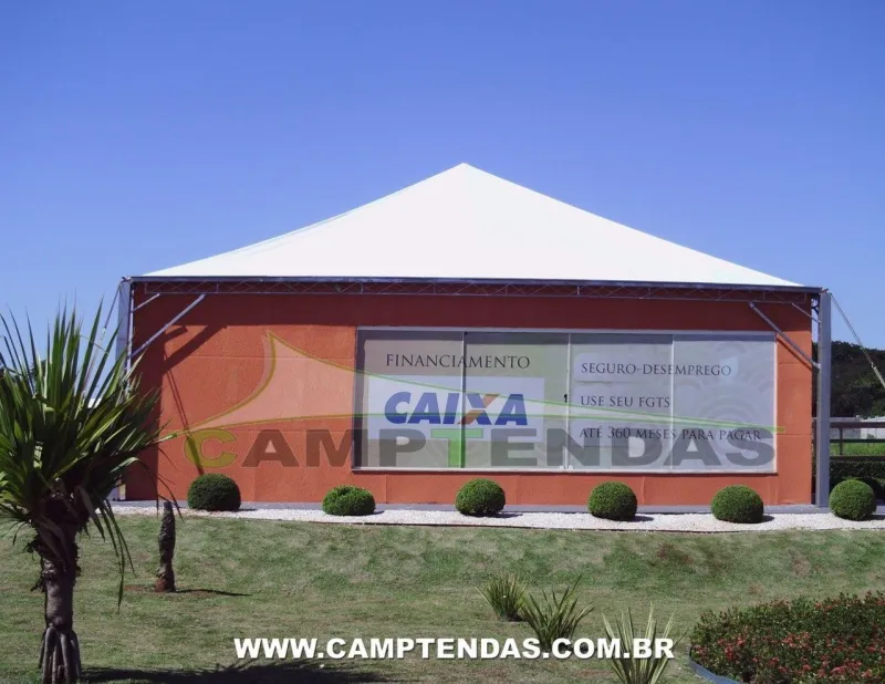 Locação de tendas para armazenagem